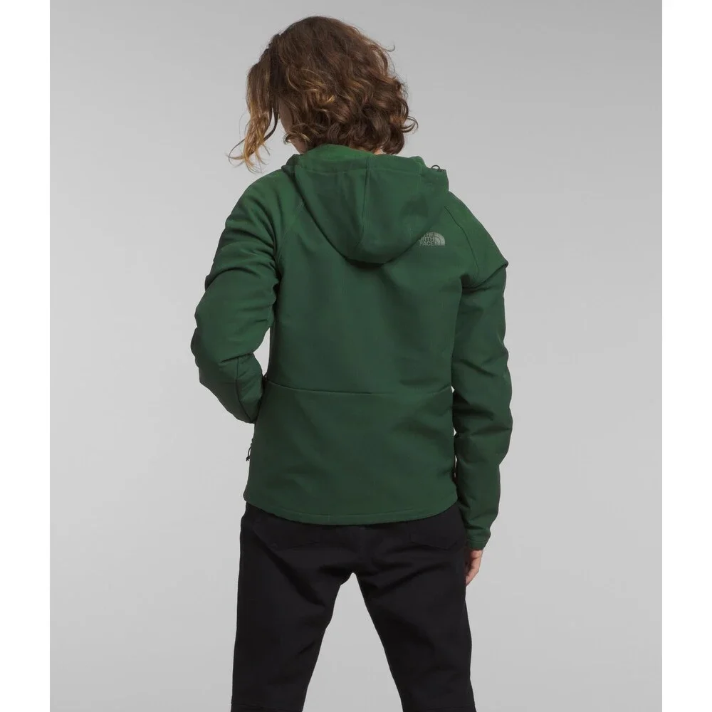 The North Face Camden Soft Shell Jacket Men's 2XL Pine Needle Hooded UPS1145
